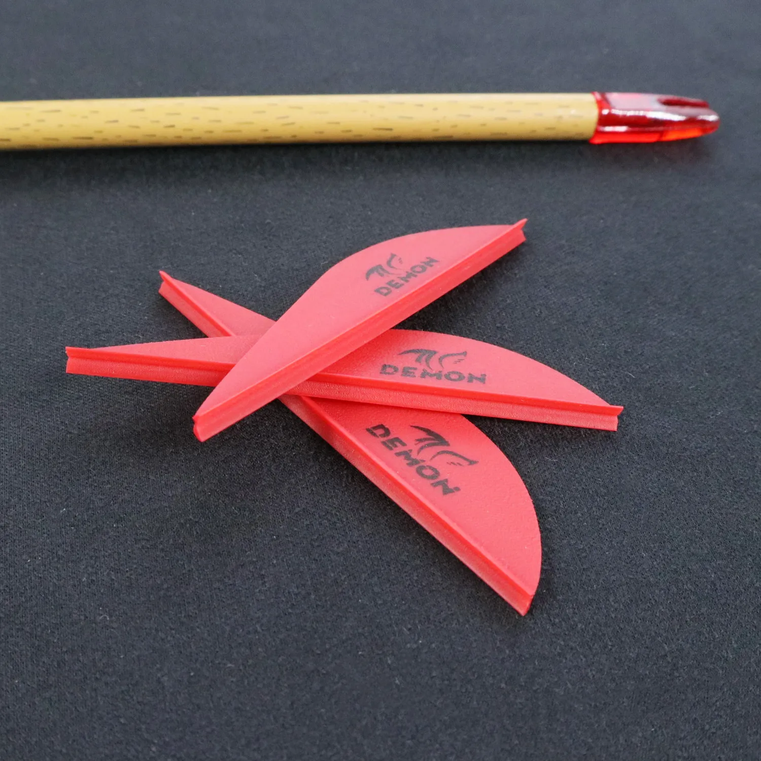Palhetas de Plástico Tpu para Alvo Polegada Seta Flexching Direita Waterdrop Caça Setas Faça Você Mesmo 60 Peças - Lote 2.5 Asa 33 2.5 polegada seta palhetas de plástico flexching
