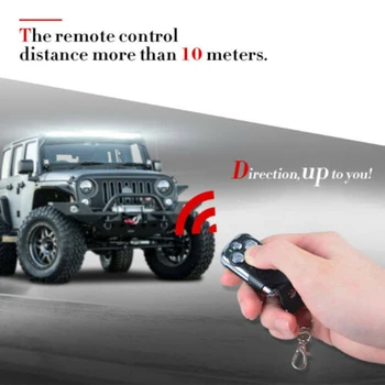 

12V Wiring Kit With Wireless Remote Control For LED Light Bar Offroad 4 Lead LED Remote Control Wiring Harness Kit