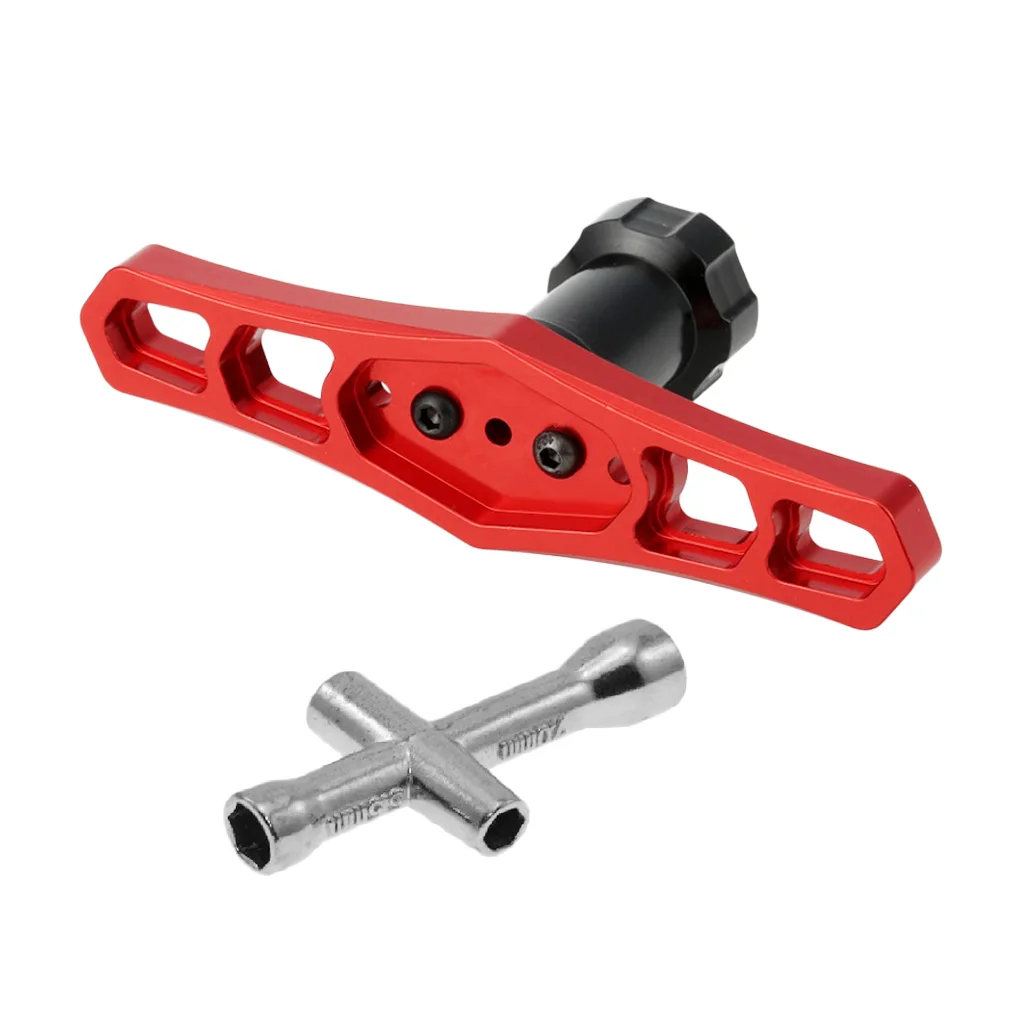 1/8 RC Car Model Parts Tool 17mm Sleeve Wrench Cross Spanner for  HSP