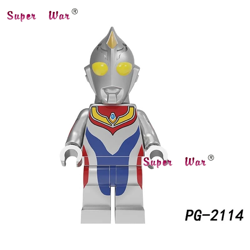 50 шт. серия мультфильмов Ultraman Toy Story 4 Buzz Lightyear Вуди и Джесси Ducky Peep Duke Caboom строительный конструктор для детей - Цвет: PG2114