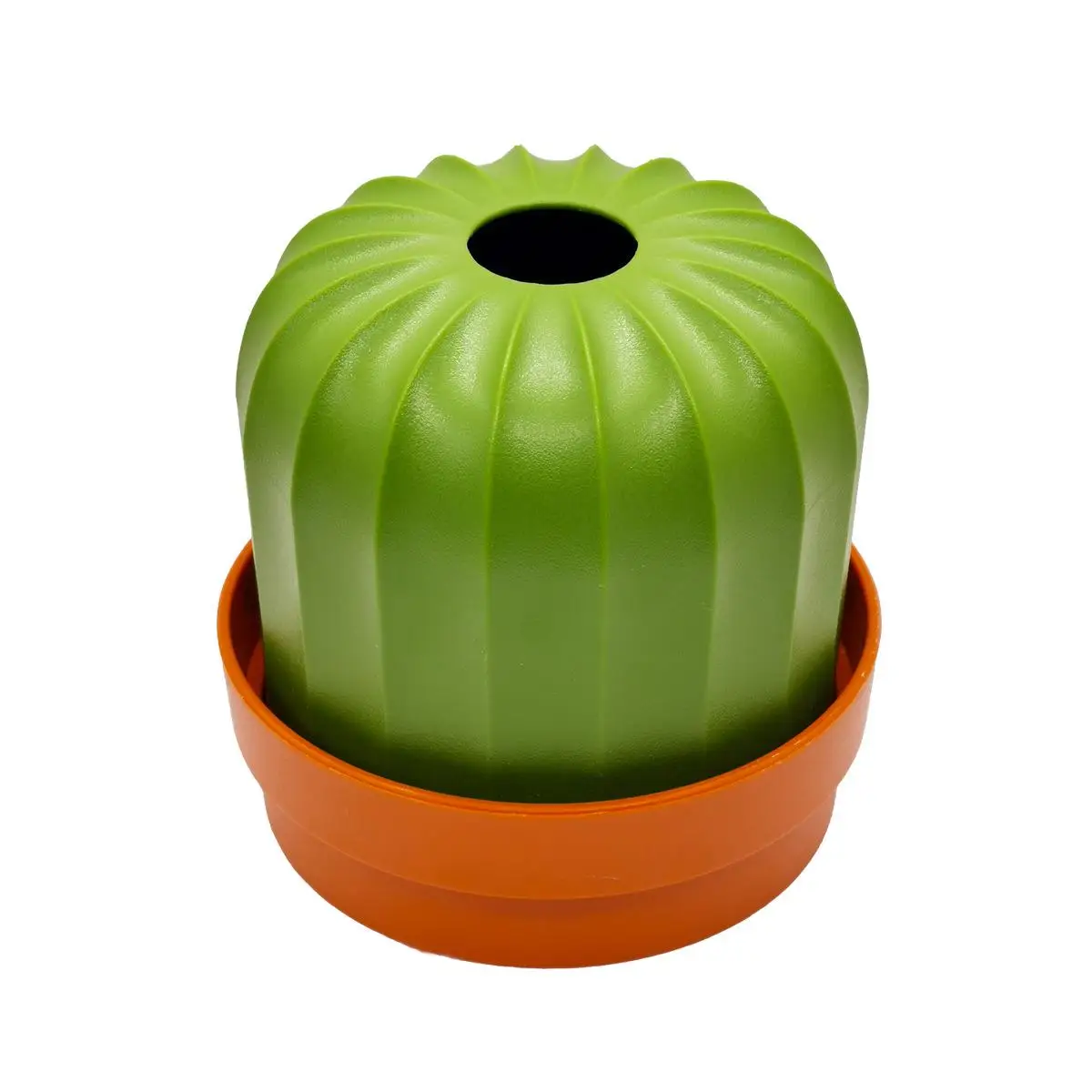 Hot Sell Creative Decoration Decoration INS Style Cactus Tray Carton Tube Roll Paper Tube Home Decoration Rack Drop Shipping - Цвет: Оранжевый