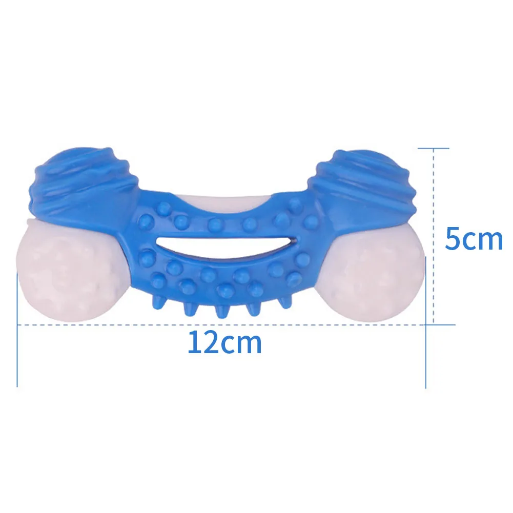 Нетоксичный питомец в форме колючей кости, подарки, аксессуары, зубная щетка, жевательная шлифовка, для чистки полости рта, TPR, игрушка для собак, устойчивая к укусам, смешные моляры