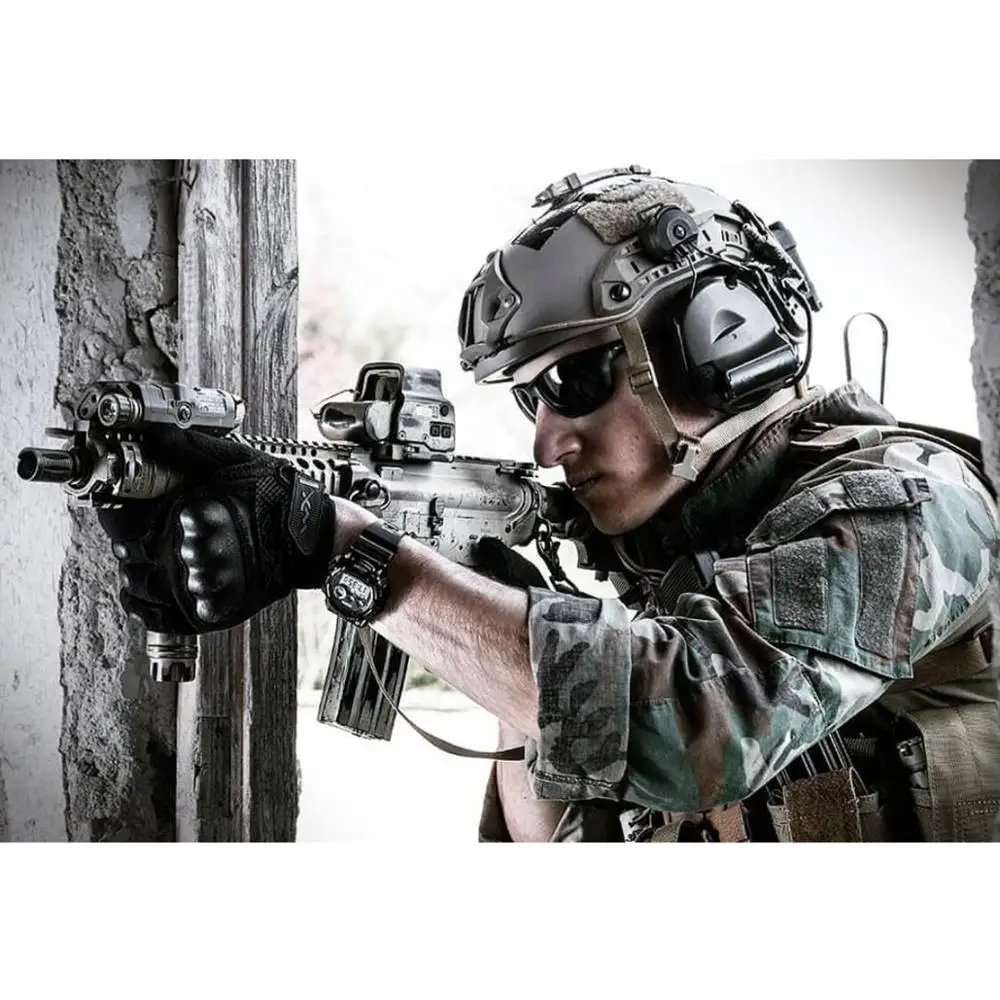 COMTAC II шлем кронштейн версия гарнитура страйкбол военные тактические наушники шумоподавление звукосниматель стрельба охотничьи теплые наушники FG