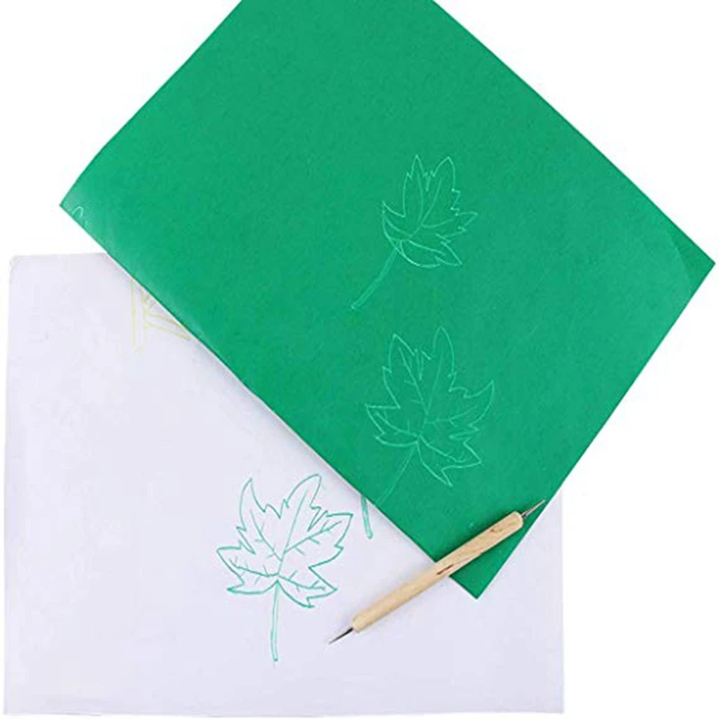 papel 100 hojas A4 gris oscuro papel de trazado de transferencia de carbono para madera lienzo y otras superficies de arte TONGXU papel de carbono