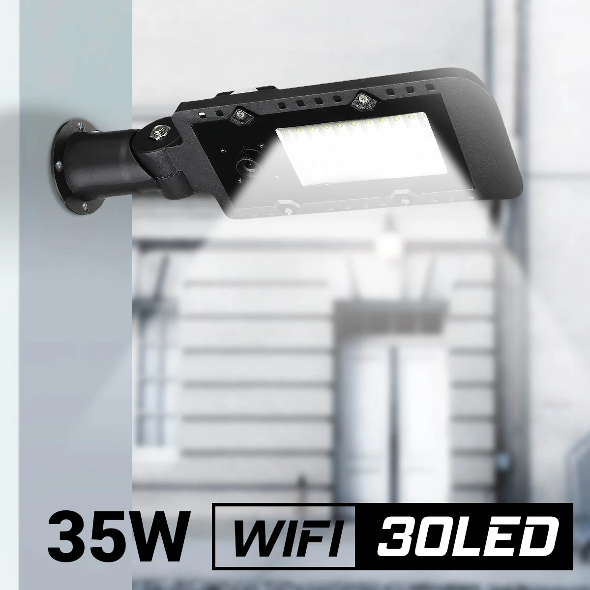 US $74.37 DC12V 35W Outdoor Lighting Waterproof IP65 LED Street Light with WiFi 1080P IP Camera Aluminium Alloy Garden Wall Lamp