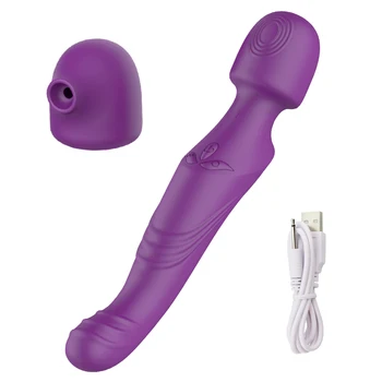 10 Speeds Sucking Vibrator Clitoris Stimulator Clit Nipple Sucker Tongue Vibrators For Women Pussy Licking Toy G Spot Wand Dildo 5