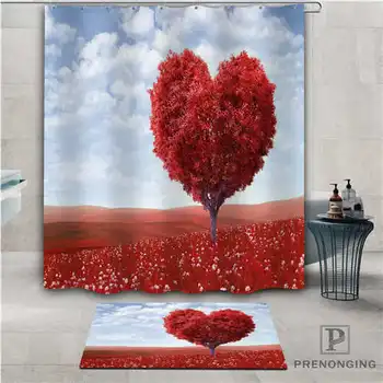 

Custom beautiful tree (1) Waterproof Shower Curtain Doormat Home Bath Bathroom Polyester Fabric Multi Sizes#2019-1-06-5