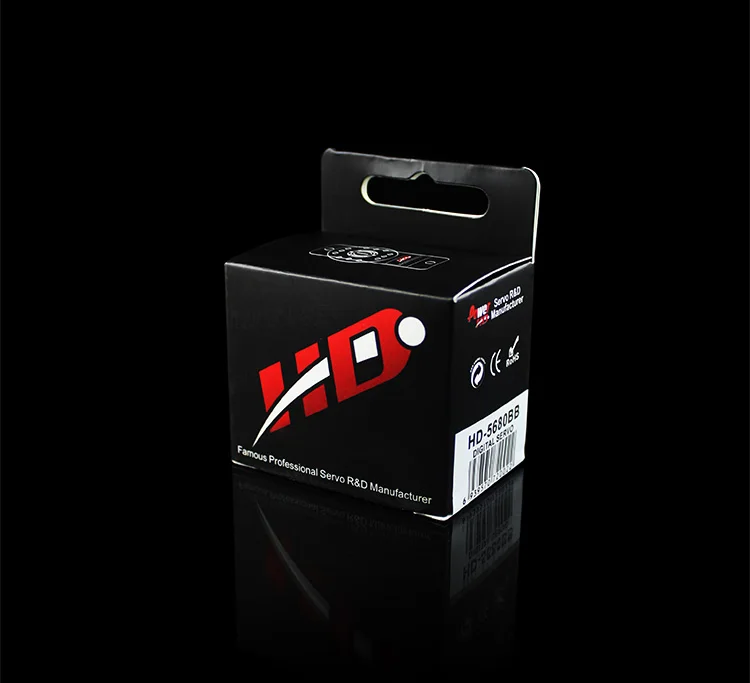 Мощность Hd-5680bb 6,5 кг Крутящий момент цифровой сервопривод 30-50 класс выпрямитель с фиксированным крылом F3A