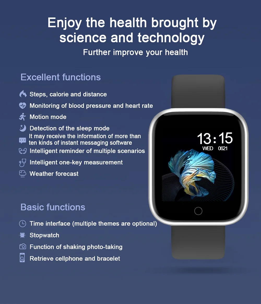 T55 полный сенсорный смарт-часы для мужчин и женщин сердечного ритма кровяного давления кислорода PK B57 Smartwatch для Apple Watch IOS Android Phone