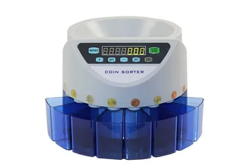 

Automatic Electronic GBP Coin Counting Machine JPY Coin Sorting Machine Electronic EUR Coin Sorter