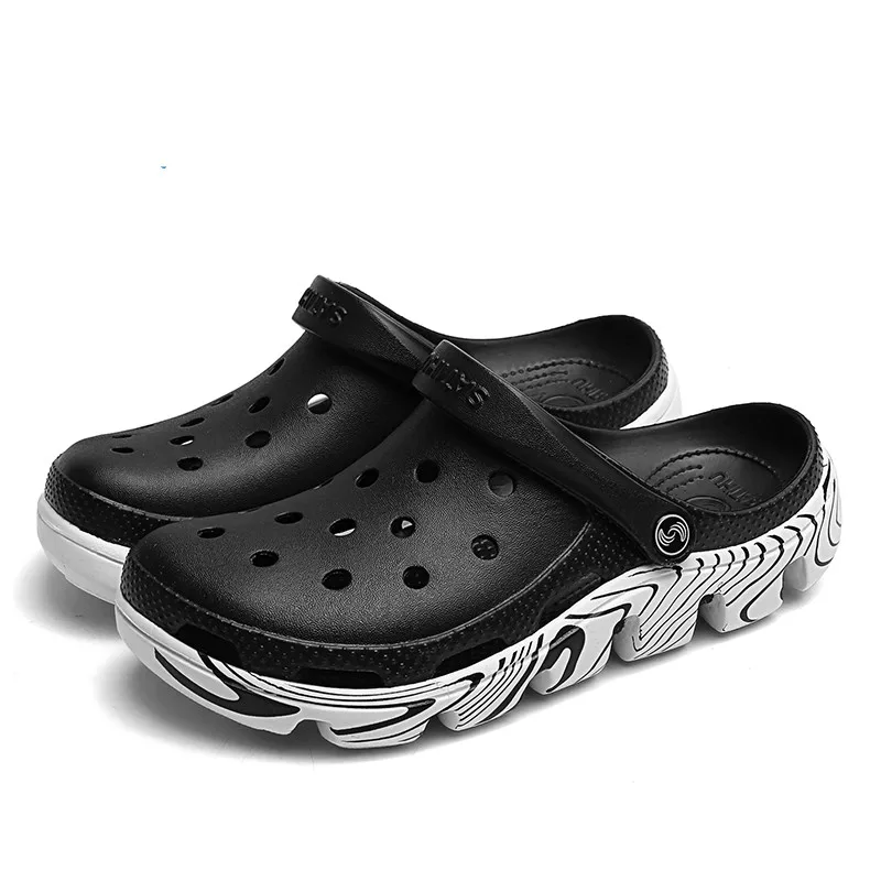 2020 Men Sandals Crocks LiteRide Hole Shoes Crok Rubber Clogs For Men EVA Unisex Garden Shoes black Crocse Adulto Cholas Hombre 2020 Men Sandals Crocks LiteRide Hole Shoes Crok Rubber Clogs For Men EVA Unisex Garden Shoes black Crocse Adulto Cholas Hombre