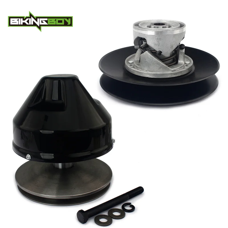 Drive Driven Clutch BIKINGBOY гольф-кары клубный гольфмобиль основной диск сцепления+ вторичный приводной ремень для EZGO 2-цикл 76 77 78 79 80 81 82 83 84 85 86 87 88 - Цвет: Drive Driven Clutch