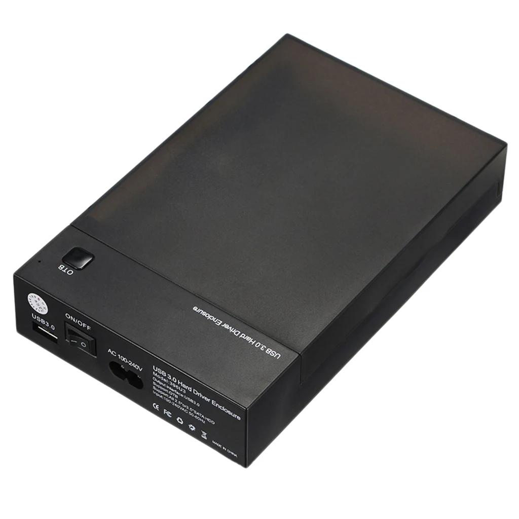 3.5 inch Mobile Hard Disk External Box Hard Driver Enclosure OTB USB 3.0