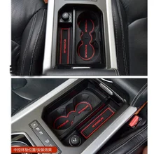 Коврик для автомобильной двери, резиновый коврик, внутренняя чашка, подушка для пыли, Противоскользящий коврик для ворот Range Rover Evoque 2012-, стильный