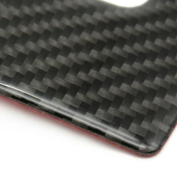 

Car Gearshift Panel Base Cover Auto Carbon Fiber Trim Parts Accessories