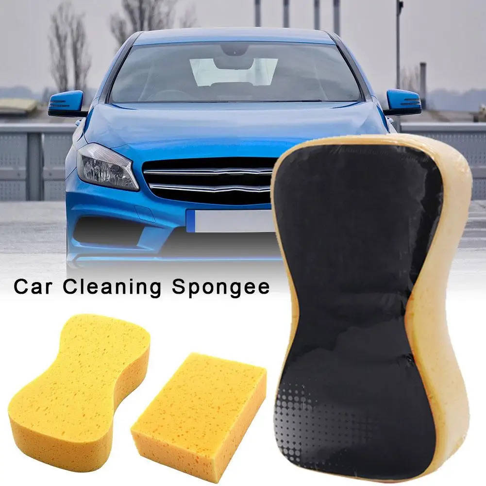 Sourcingmap T-Forma del Neumático Encerado Esponja Almohadillas de Espuma de Neumáticos Cepillo Limpieza para El Coche Auto 