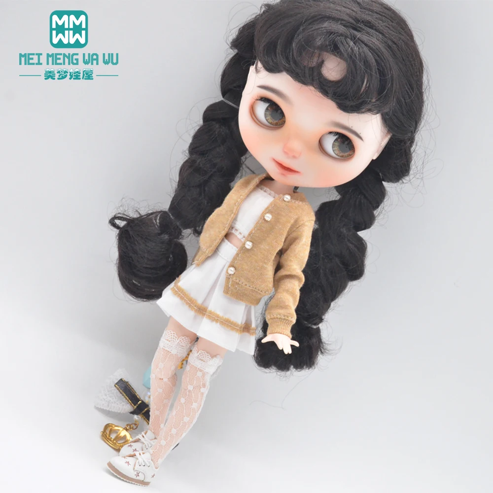 1pcs Blyth Doll Clothes fashion T-shirts skirts sneakers for 28-30cm Blyth Azone OB22 OB24 doll accessories doll clothes barbie doll clothes