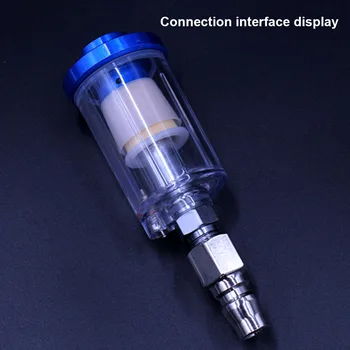 

Small Filter Air Moisture Water Oil Separator Durable For Compressor Spray Paint Tool SP99