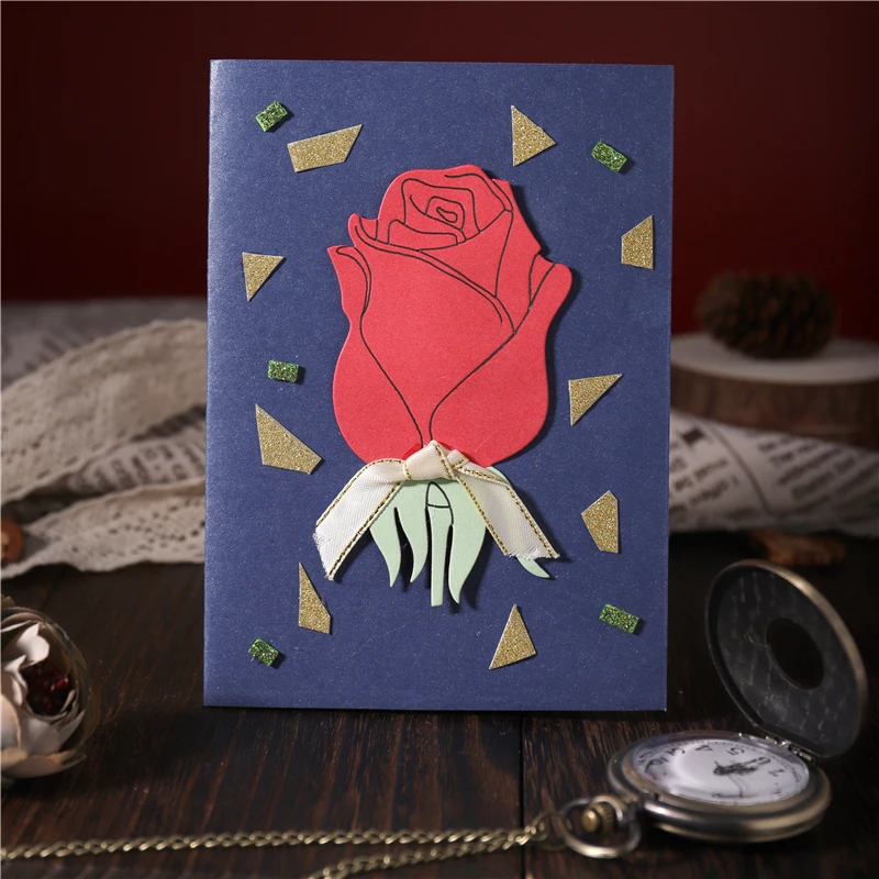 

Eastshape Rose Blossom Metal Cutting Dies New Spring Dies for Card Making Dies Scrapbooking Embossing Die Cut Stencil Craft Dies