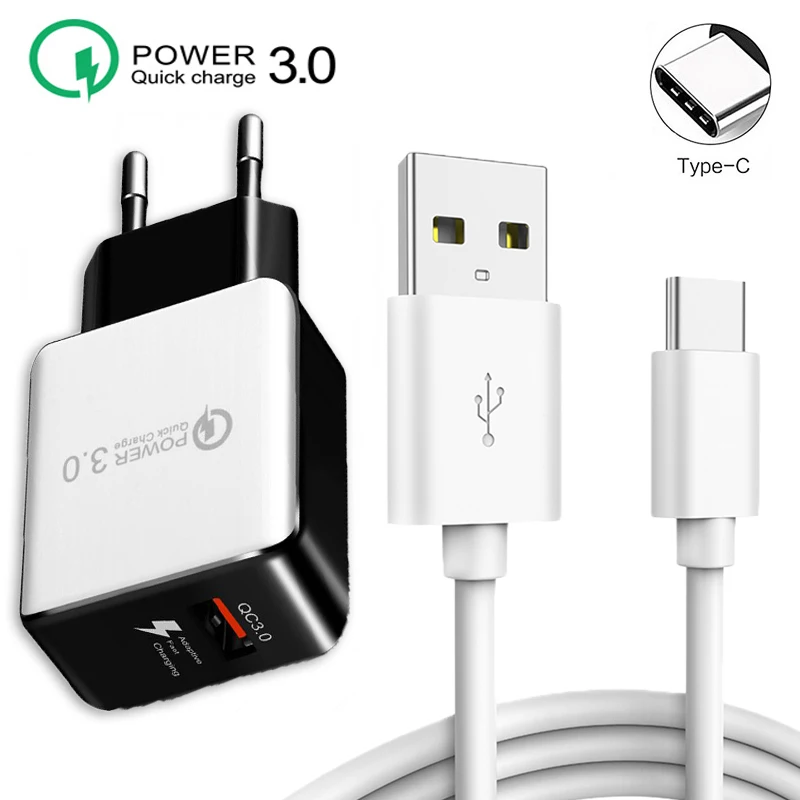Для Xiaomi Mi 11 Poco M3 X3 NFC 10 9 Lite A3 A2 быстрое зарядное устройство USB Мобильный телефон ЕС