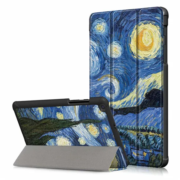 Чехол для планшета для Samsung Galaxy Tab A 8,0 SM-T290 T295 ультратонкая Кожа Стенд кожаный чехол для Samsung Galaxy Tab A T290 T297 чехол funda - Цвет: xing kong