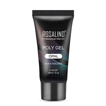 

Rosalind 30ml Poly Nail Gel Extension Soak Off Builder Gel Lacquer Nail Art Jelly UV Led Soak Off Acrylic Extend Gel Nail Polish