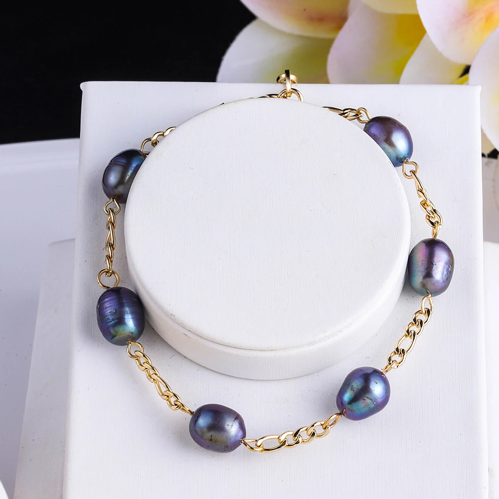 Cring Coco Pearl Earrings Sets Freshwater Pearls Women's Bracelets Necklace Set New Chains and Necklaces Jewelry Sets for Women