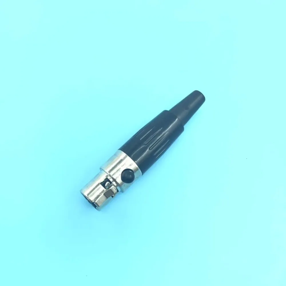 10 шт. 3/4/pin гнездовой разъем Mini XLR микрофонный разъем MIC Аудио адаптер