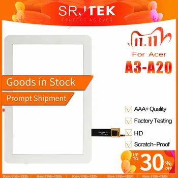 

Srjtek for Acer Iconia Tab A3-A20 Touch Screen Panel Digitizer Sensor Tablet PC Front Glass Replacement Parts