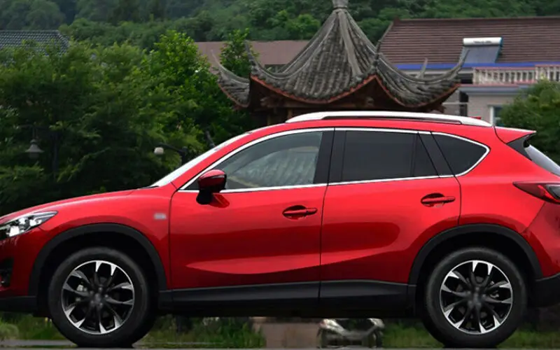Подходит для Mazda CX-5 CX5 2012- высококачественная нержавеющая сталь полный подоконник 14 шт