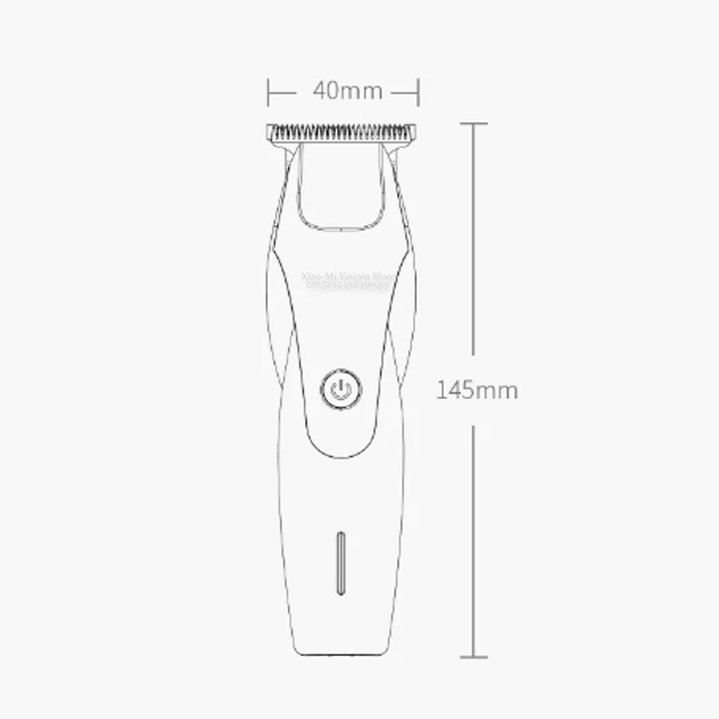 Xiaomi Mijia Enchen машинка для стрижки волос триммер Бритва для бороды Беспроводная Бритва для взрослых профессиональный триммер угловая бритва Стрижка волос