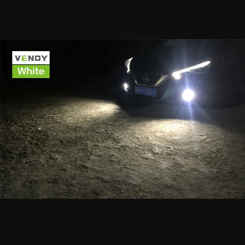 2 шт. автомобисветодиодный светодиодные противотуманные фары Canbus H8 H11 H10 H16 9006 HB4