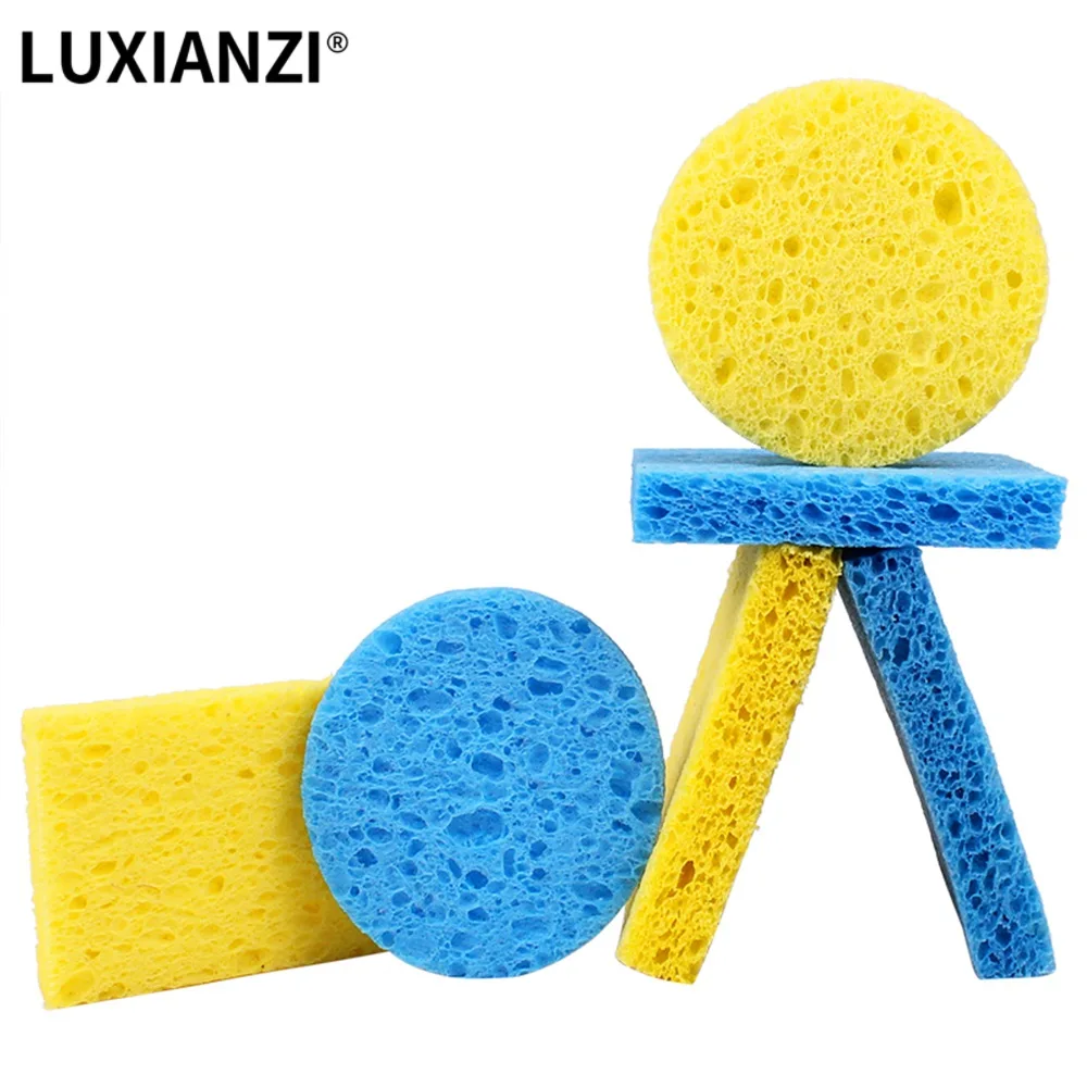 1/5PC Cleaning Sponge For Electric Welding Soldering Iron Tip