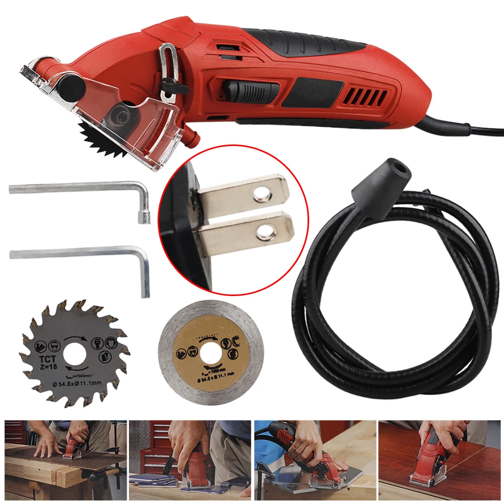 

Professional DIY Circular Saw High Powered Multi-functional diamond blade Saw 400W for Ceramic Tile Grout Masonry Marble Stones