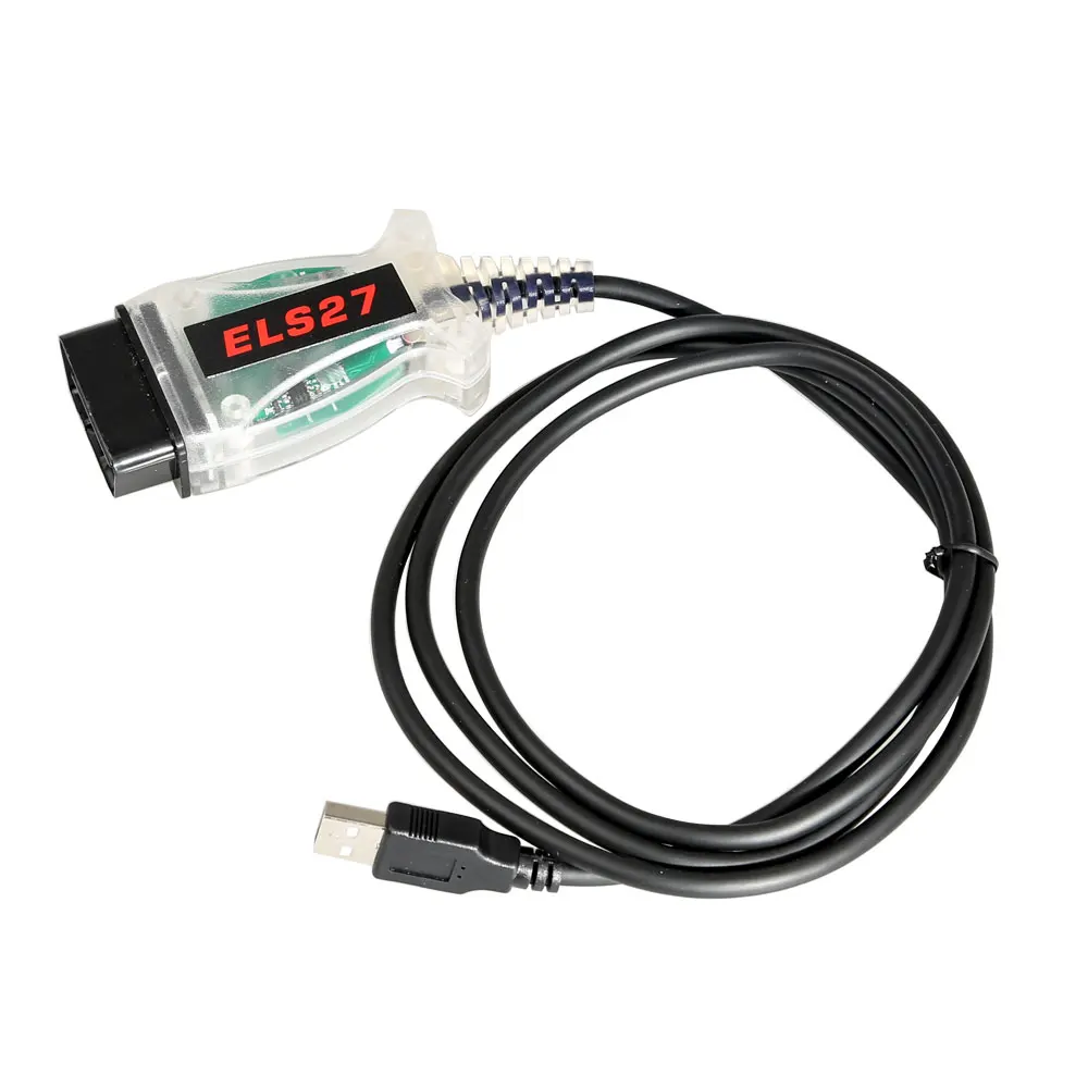 10 шт. новейший V2.3.8 OBD2 считыватель кодов ELS27 FORScan работает с зеленой печатной