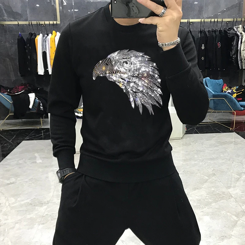 

Fall/Winter Men's Hoodie Fashion Trend Oversized Warm Fabric Loose Streetwear Outdoor Pullover