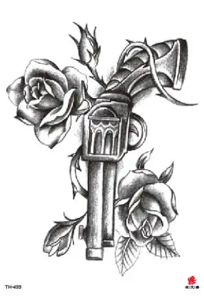 Прозрачный Temporary Tatoo Fake Tattoo Sticker Wings Back Arm Tattoos Stickers Tatouage Waterproof Flash Tatto For Men Women Girl - Цвет: Прозрачный