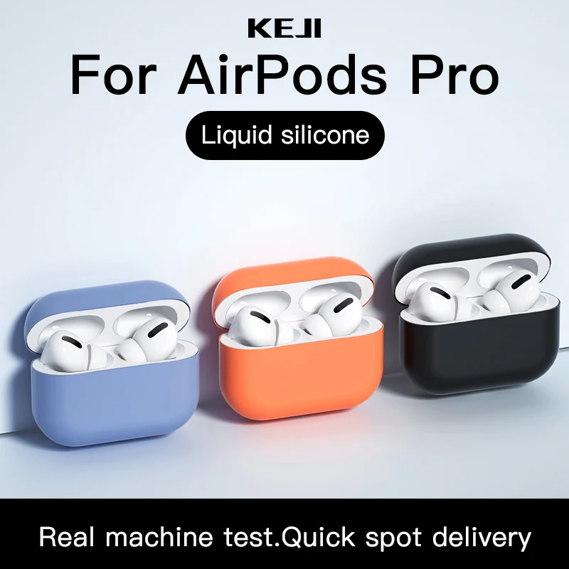 Силиконовый чехол для AirPods Pro, силиконовый чехол, беспроводные Bluetooth наушники для AirPods 3, силиконовый чехол, защитный чехол для Airpods Pro