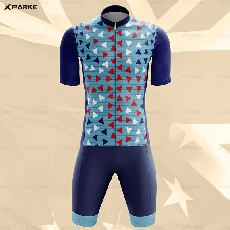 Новинка 2020 летний мужской спортивный костюм для занятий триатлоном велоспорта MTB