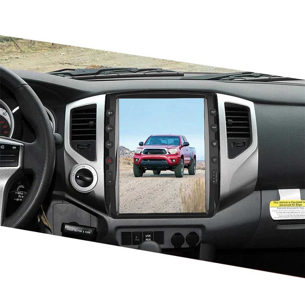 12" For Toyota Tacoma 2005-2015 Tesla Screen Android 13 64G Car GPS Navigation M
