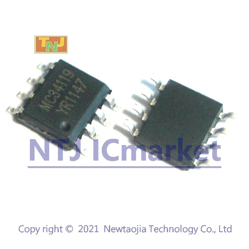 50PCSMC34119DRYRSOP8MC34119DMC3411934119LowPowerAudioAmplifierICCHIP.jpg