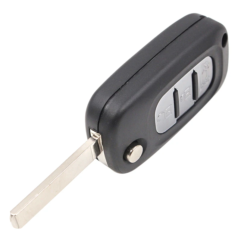Keyecu флип дистанционный ключ 3 кнопки 433 МГц ID46 PCF7947 чип для Renault Clio 3 Renault Master Kangoo Twingo 2006 07 08 09 10 11 12 2013