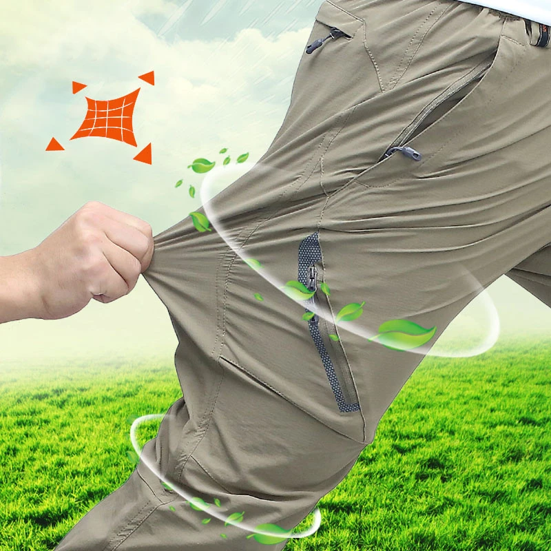 plus size stretch walking trousers