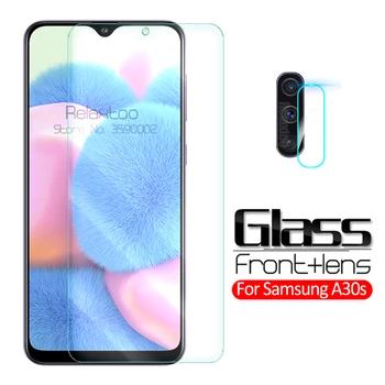 

2-in-1 camera protective glass For samsung a30s a307F SM-A307F/DS tempered glass on the For samsung Galaxy a30s a 30s lens Film