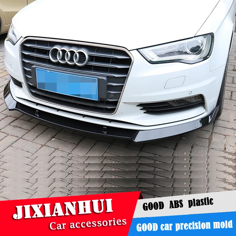 Задний спойлер для Audi A3 2017-2020 задний ABS диффузор переднего бампера | Автомобили и
