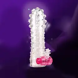 Вибратор расширитель рукав для задержки эякуляции секс-игрушки для мужчин многоразовые презервативы держать ваши эрекции прочнее