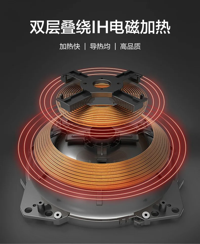 IH Smart 3L рисоварка бытовой легированный чугун нагревательная скороварка мульти кухонная плита приборы