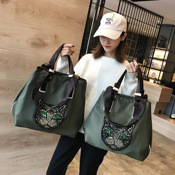 

2020 New Casual Women Handbags Purse Waterproof Oxford Shoulder Bag Brand Design Luxury Wear-resistant Big Tote Messenger Bags