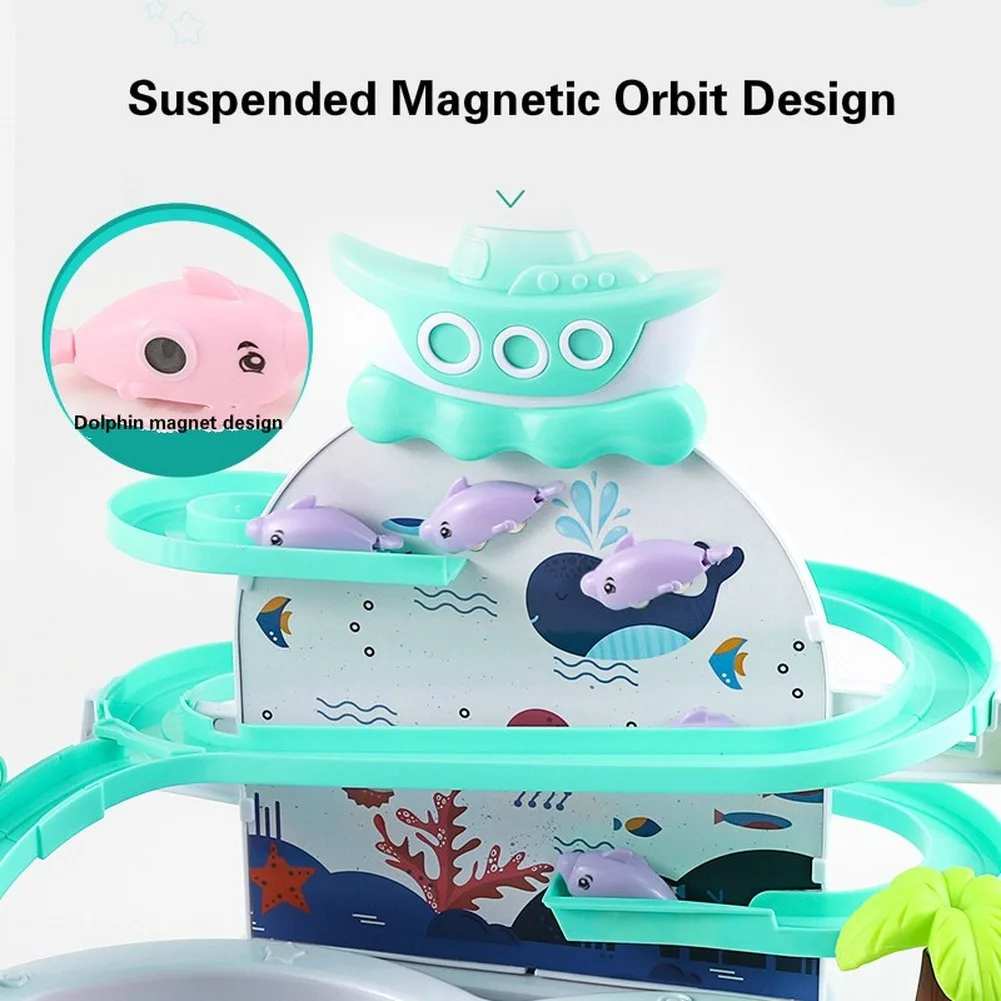 

Children's Fishing Toys Music Lighting Maglev Track Fishing Toy Suit Parent-child Interactive Education Study Toys Game Gifts