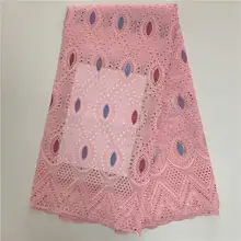 AF! Лучшие продажи нигерийские перфорированные хлопчатобумажные кружевные ткани высокого качества африканские кружевные ткани кружевной хлопковый материал! J91012